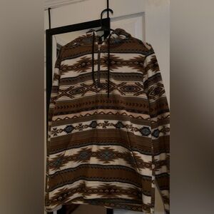 Aztec Oversized Quarter Zip